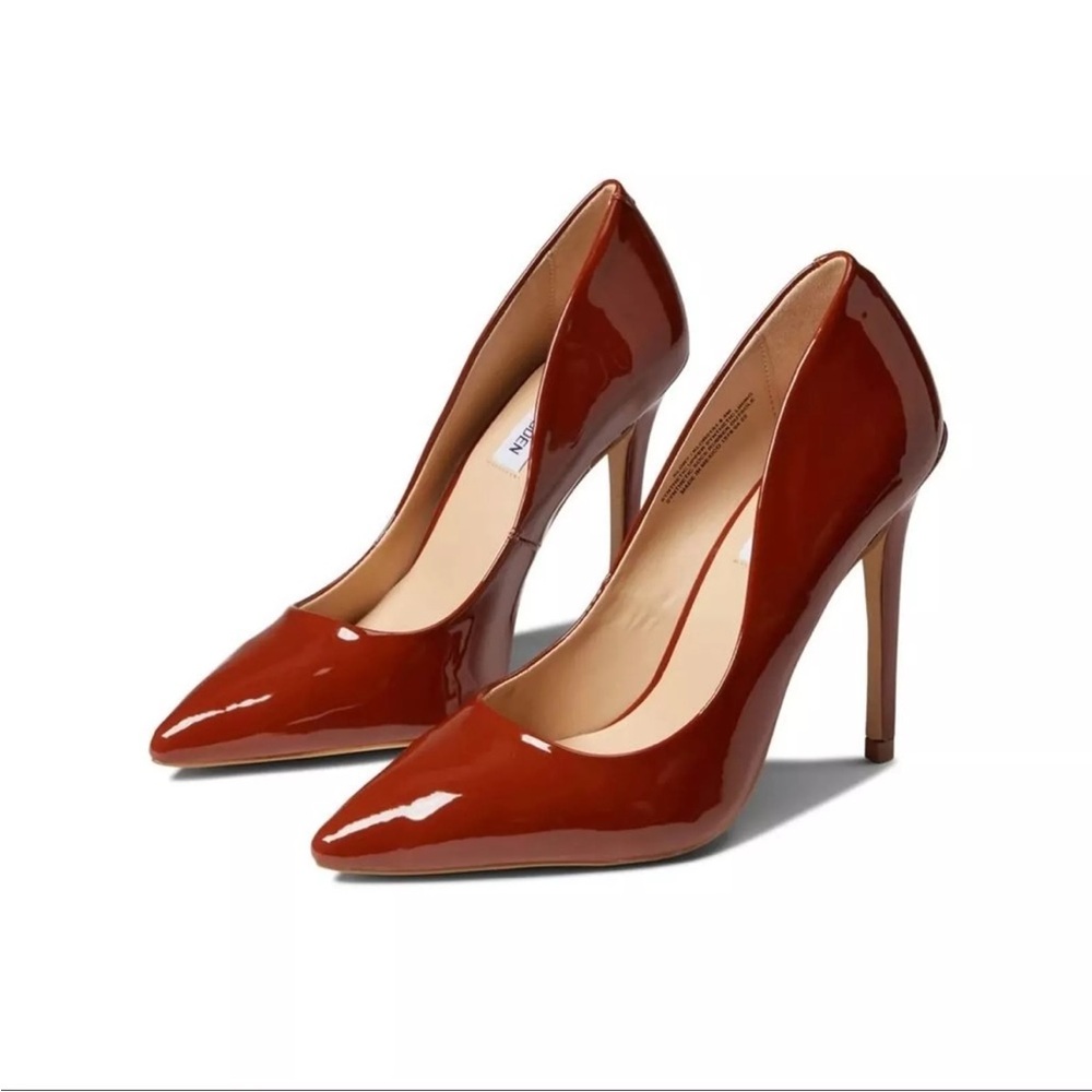STEVE MADDEN Brown Patent Stiletto